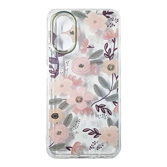 Capa Duro Designer para Oppo A17 4G Rosa